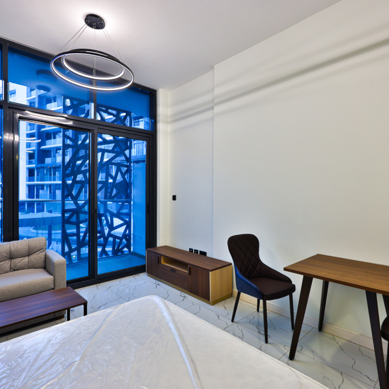 Furnished Unit | Studio with Balcony | Road View