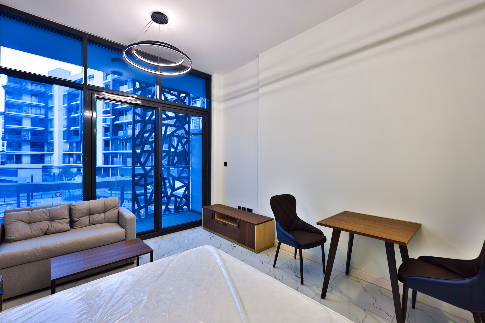 Furnished Unit | Studio with Balcony | Road View