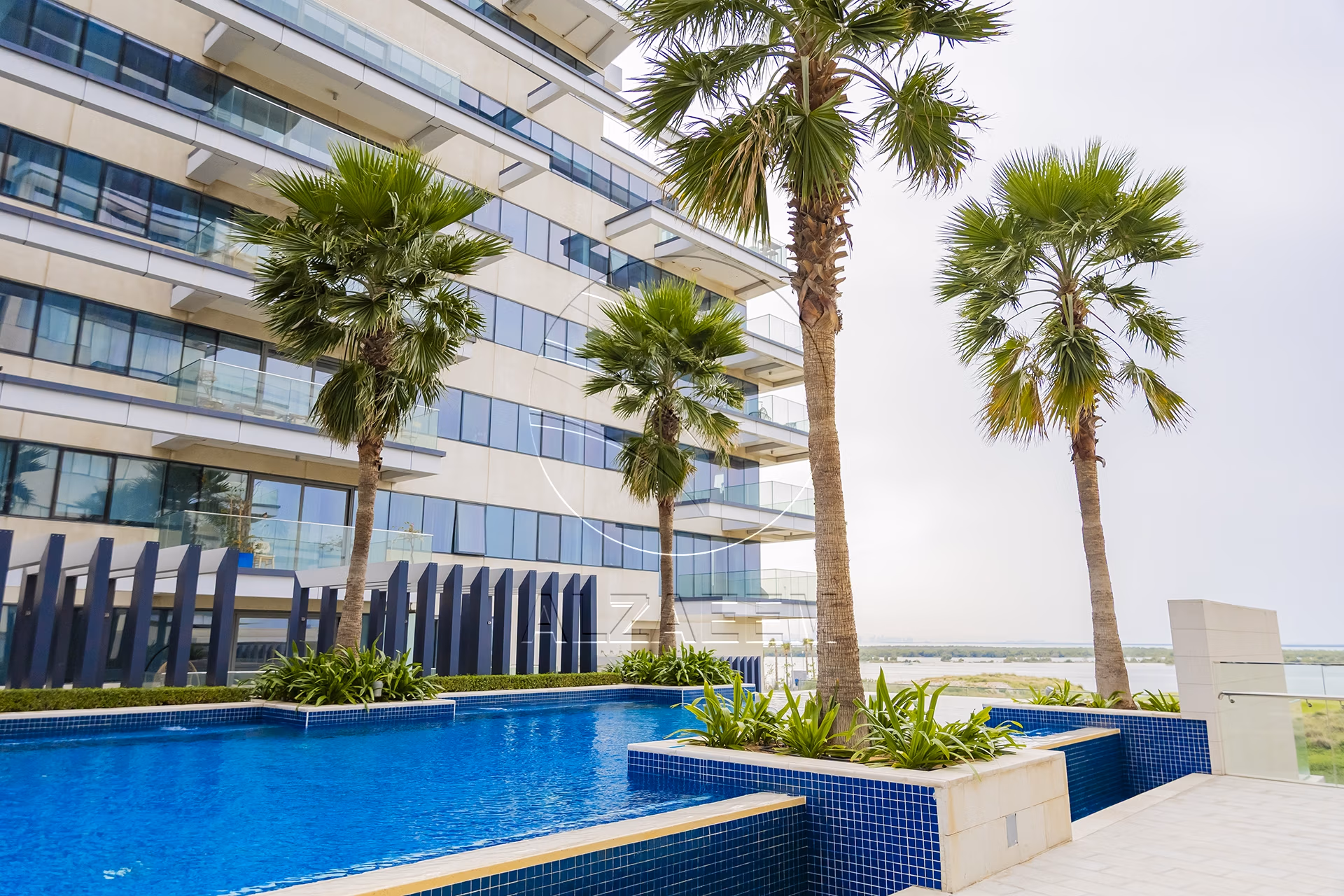 VACANT! Furnished 2BR+Maid | Partial Sea and Golf