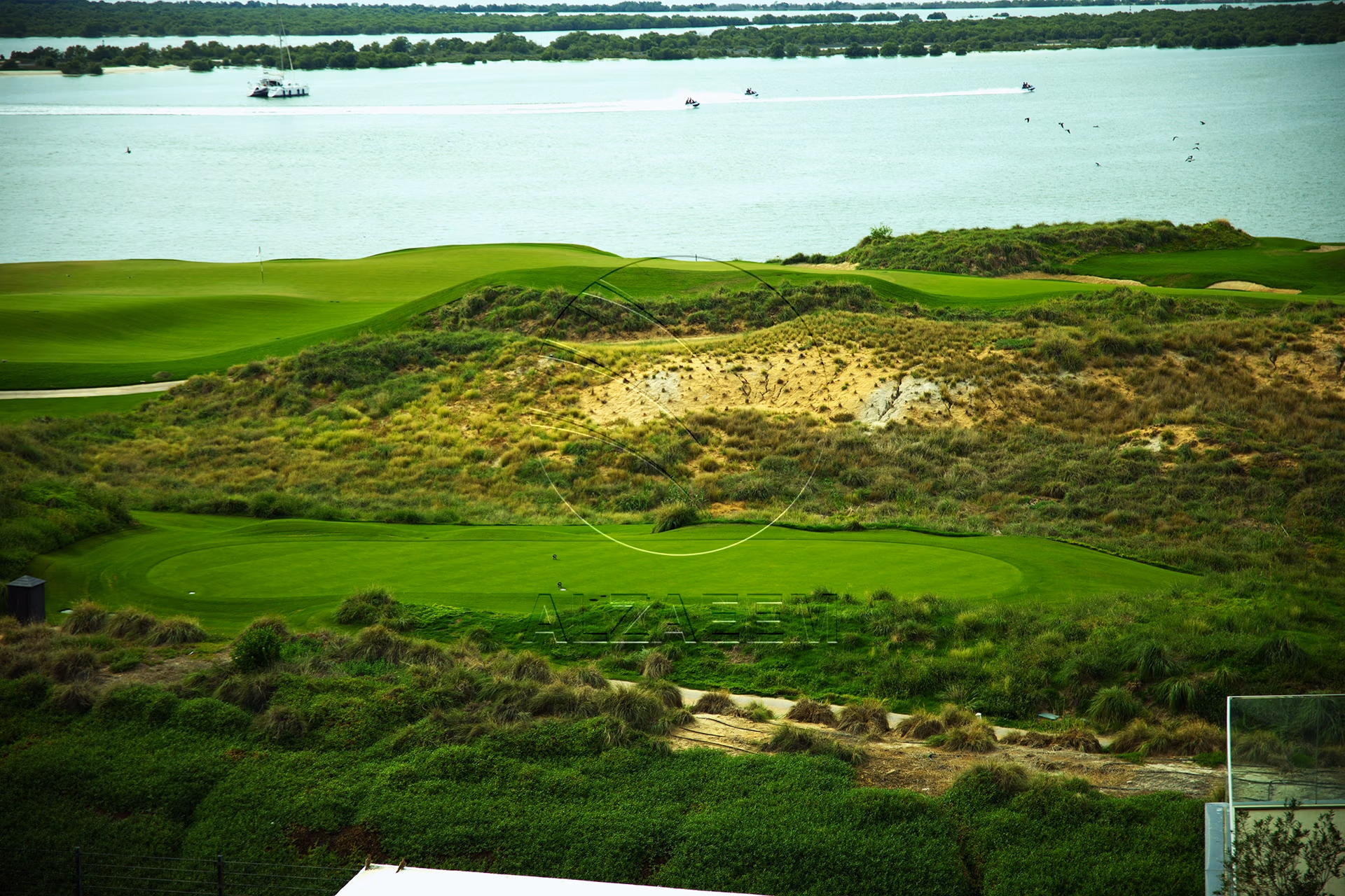 VACANT! Furnished 2BR+Maid | Partial Sea and Golf