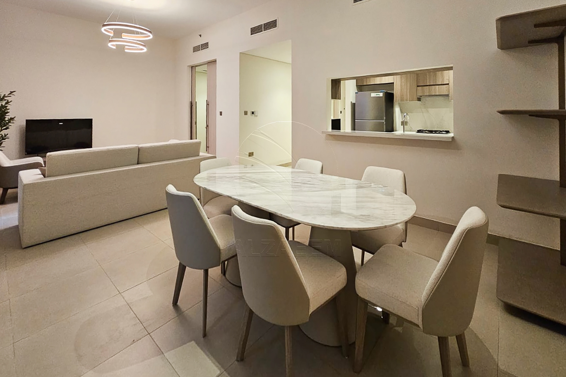 FURNISHED! High Floor | 2+M | Partial Golf View