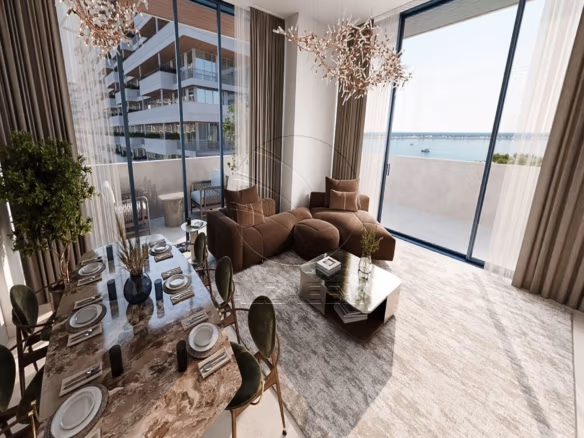 Corner Unit | Waterfront View | L-shaped Balcony