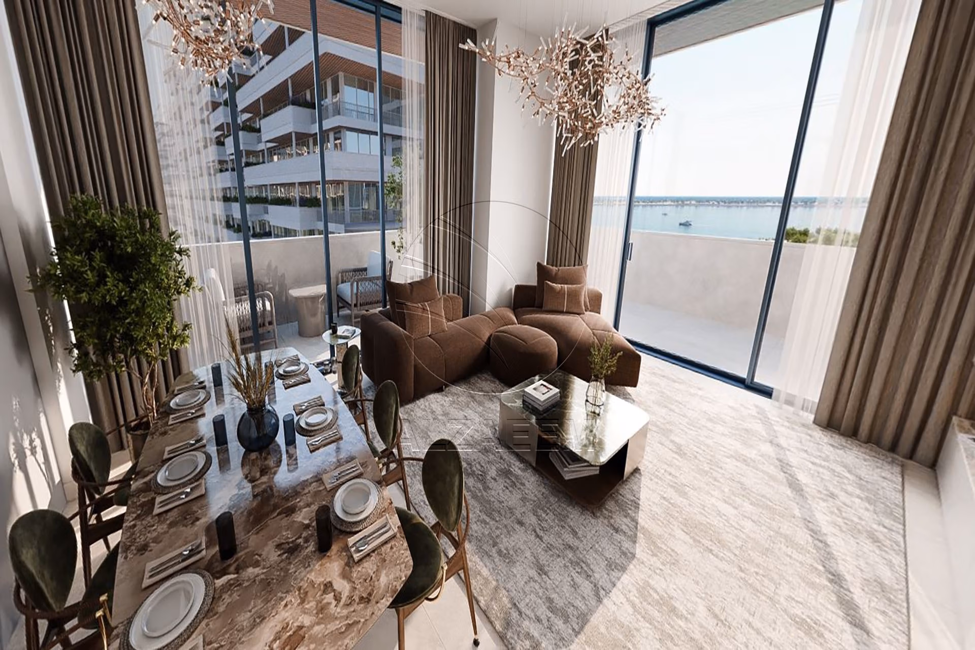 √Corner Unit | Waterfront View | L-shaped Balcony√