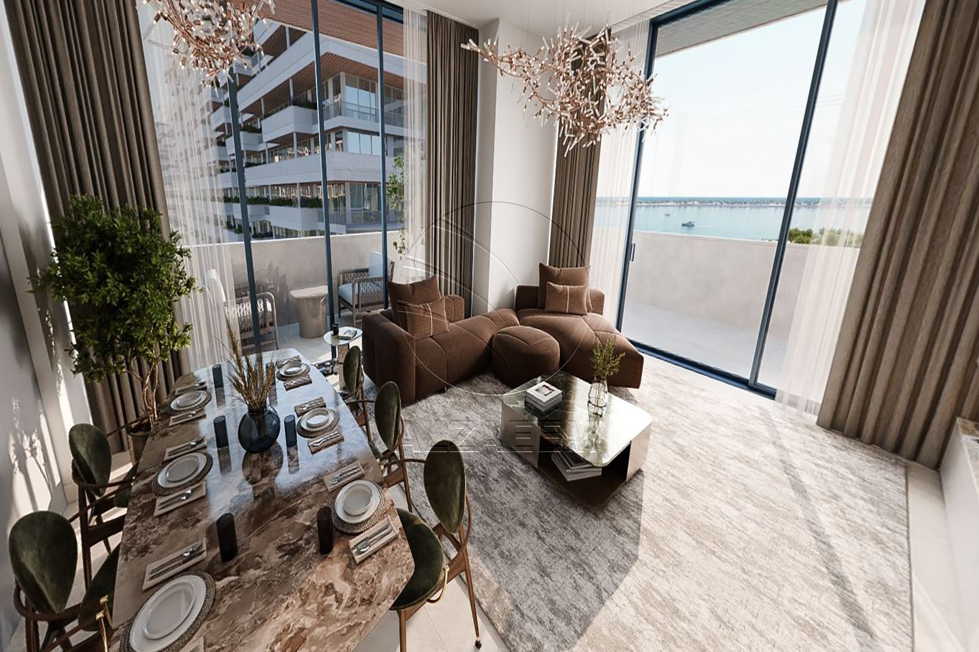 √Corner Unit | Waterfront View | L-shaped Balcony√
