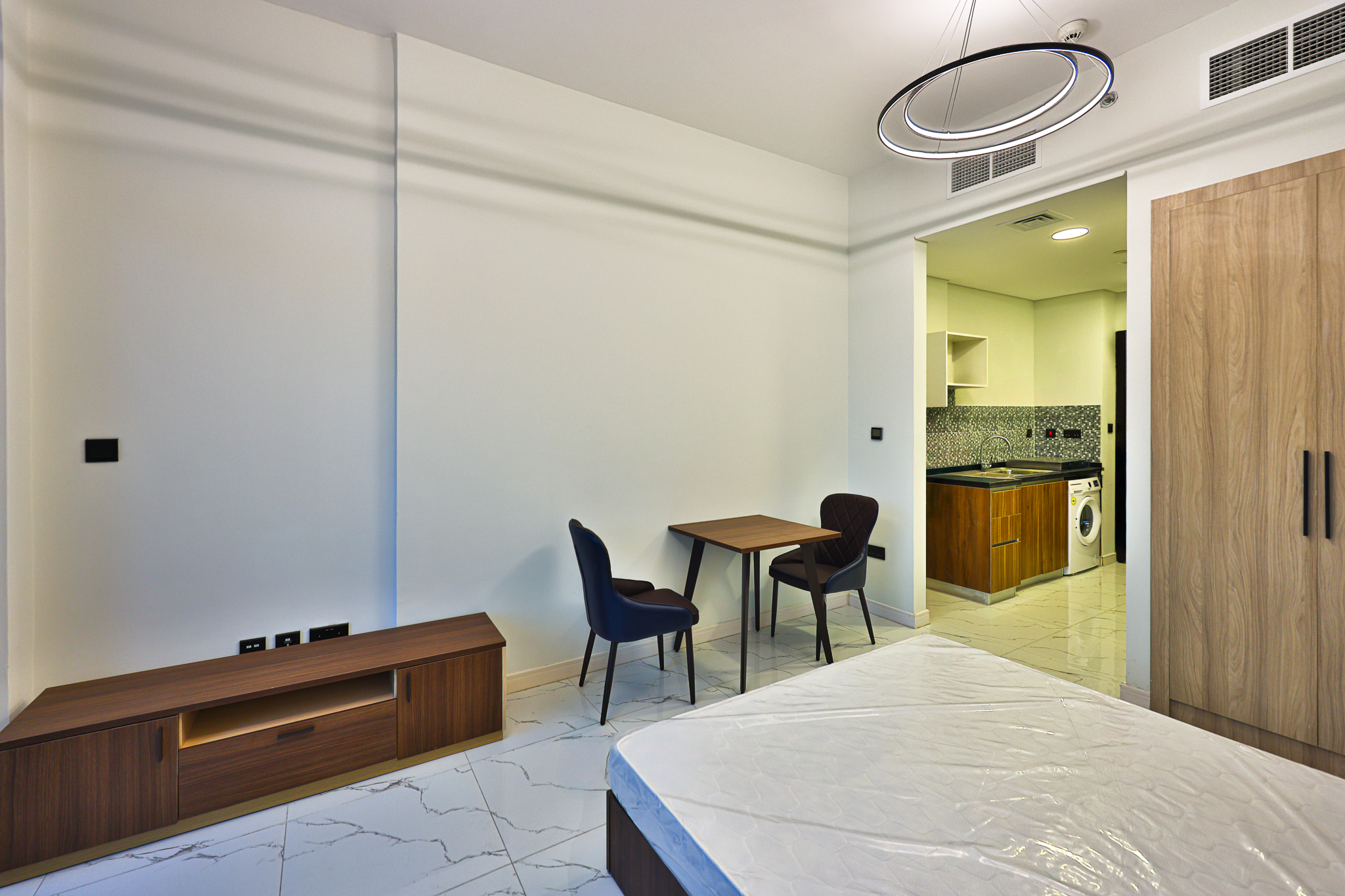 Furnished Unit | Studio with Balcony | Road View