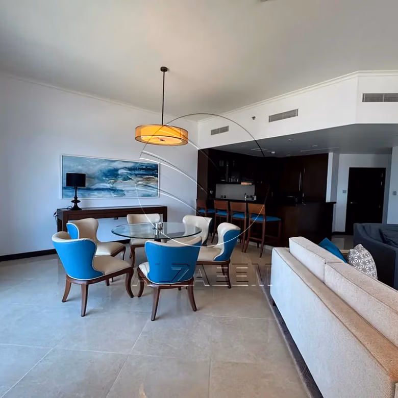 Furnished Unit | Ready to Move | Amazing Sea View