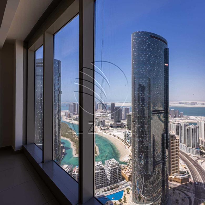 2BR+Maid | Vacant| Higher Level | Sea View