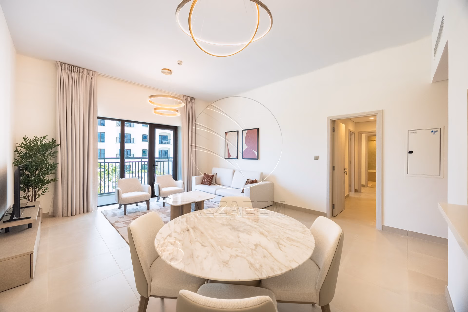 √ TOP FLOOR | Stunning Golf View | 2 Balconies √
