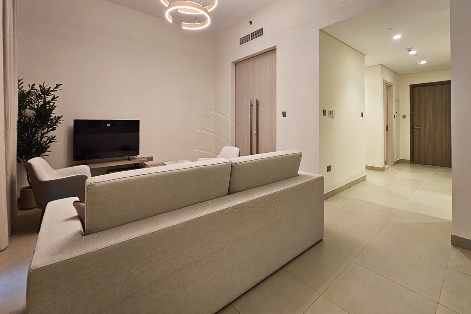 FURNISHED! High Floor | 2+M | Partial Golf View