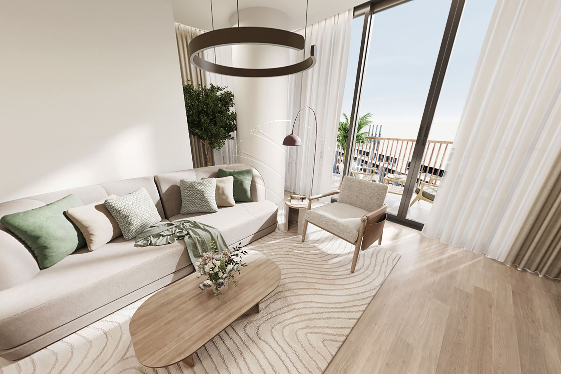 √ HIGH Floor | Partial Sea + Museum Views √