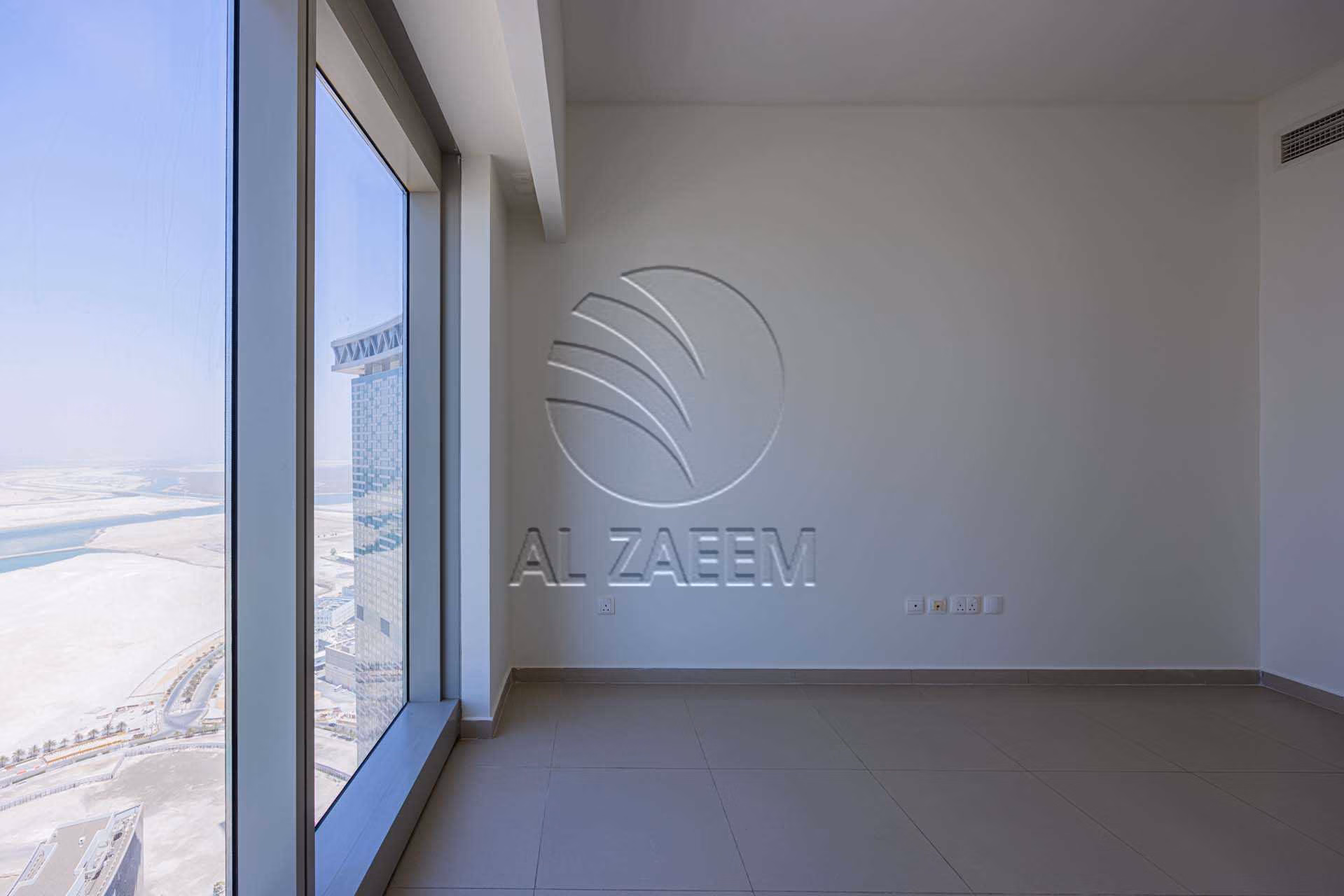 2BR+Maid | Vacant| Higher Level | Sea View