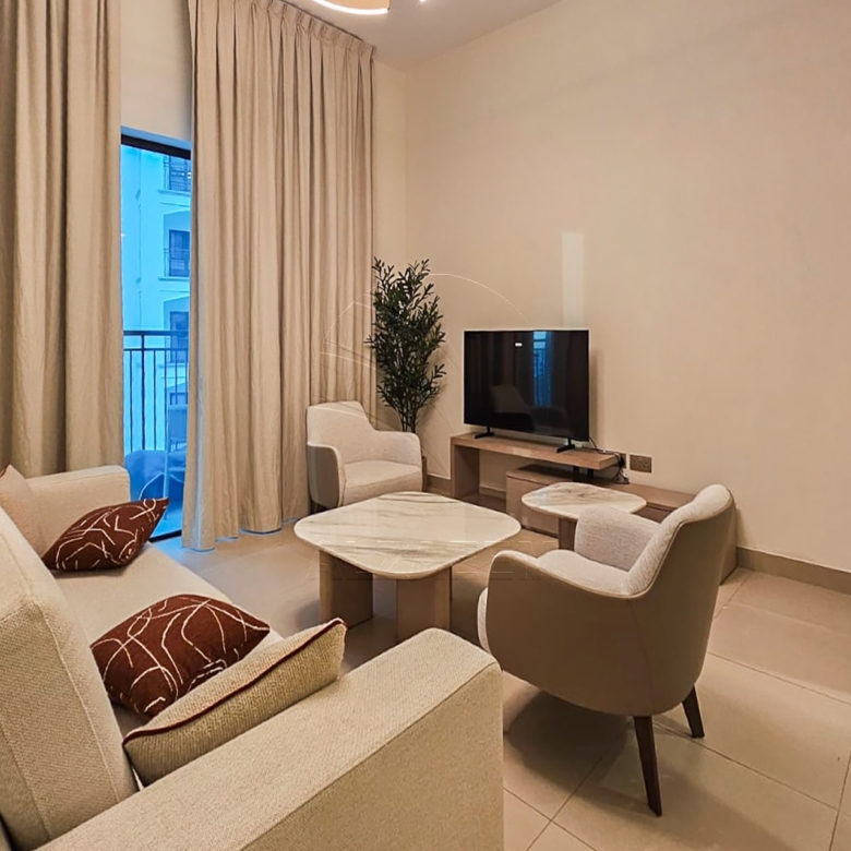 FURNISHED! High Floor | 2+M | Partial Golf View