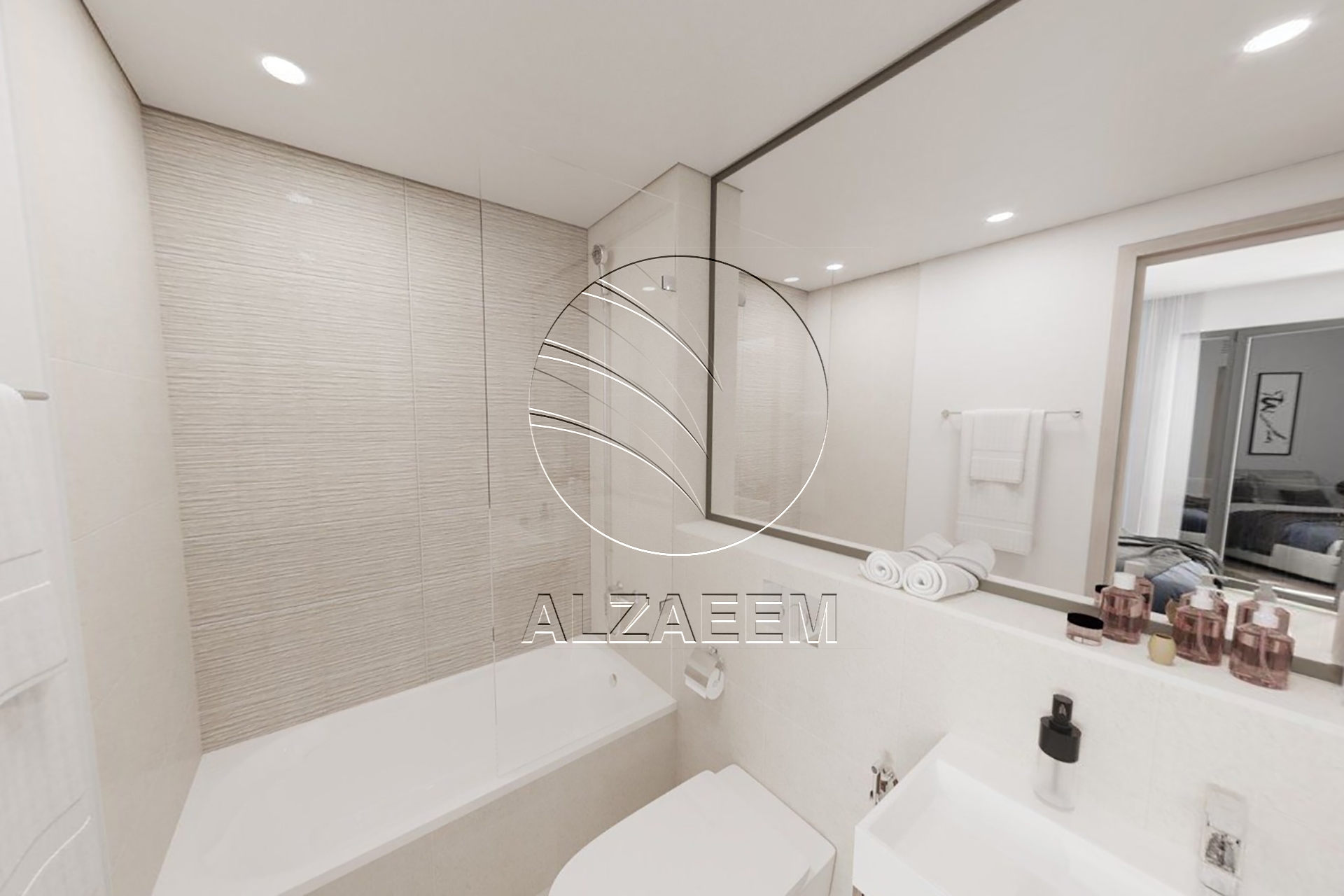 Studio mid floor + Partial Golf View and Community