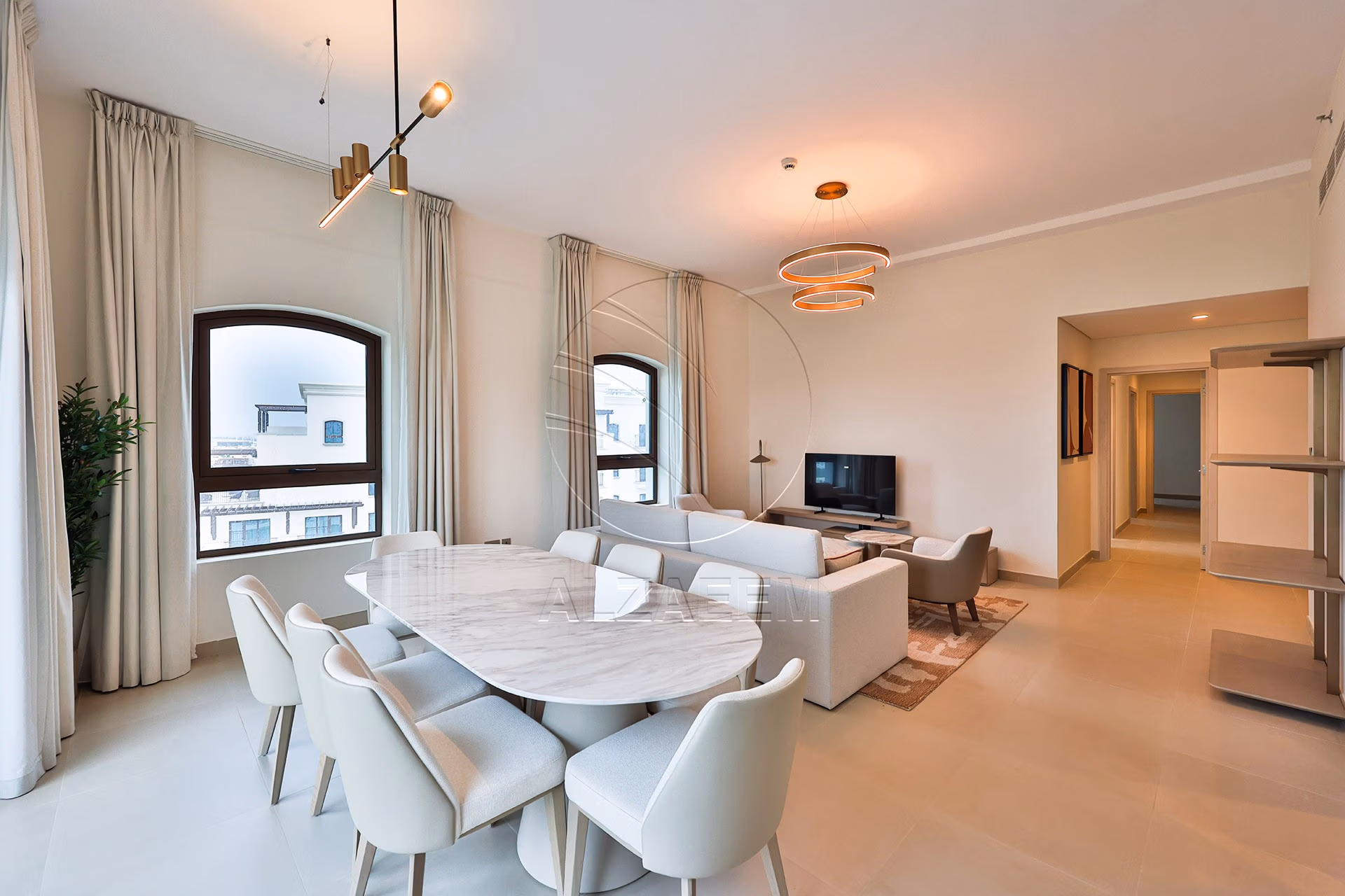 Full Sea and Golf View | Top Floor | Corner Unit