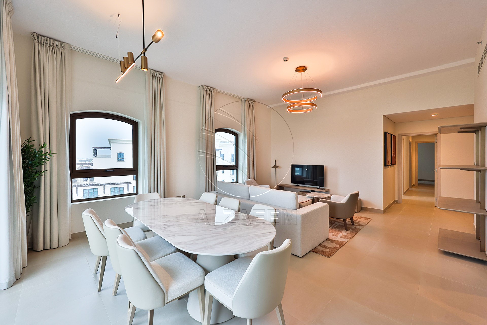 Full Sea and Golf View | Top Floor | Corner Unit