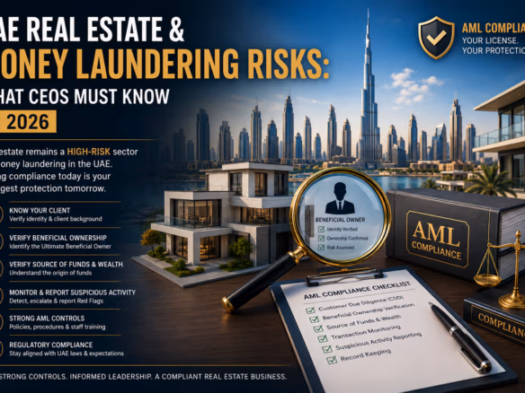 UAE Real Estate Money Laundering Risks What CEOs Must Know in 2026