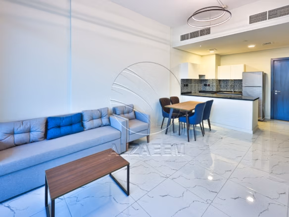 Furnished Unit + Balcony | High Floor | Rente