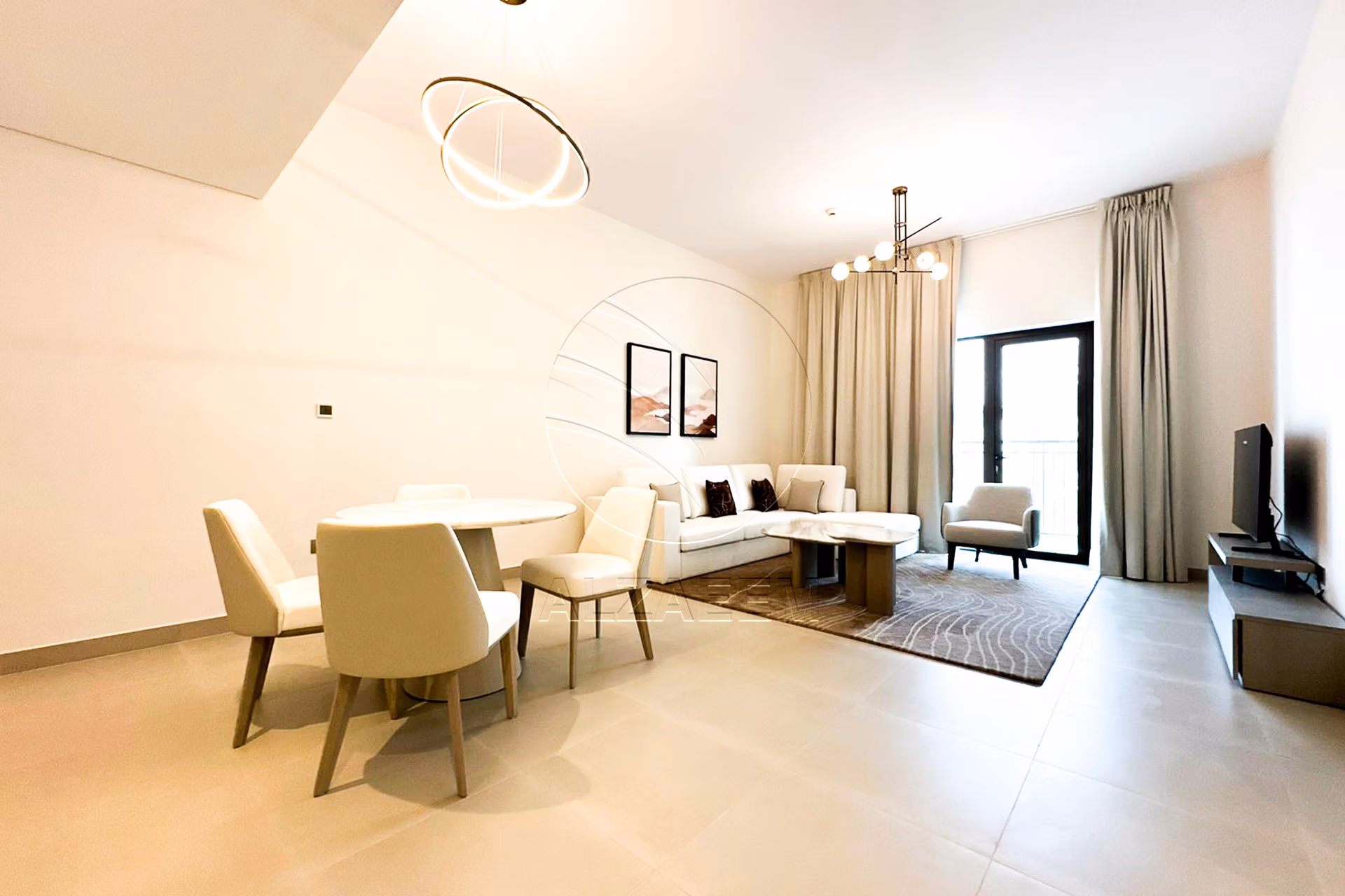 Furnished | VACANT | Partial Sea and Golf View