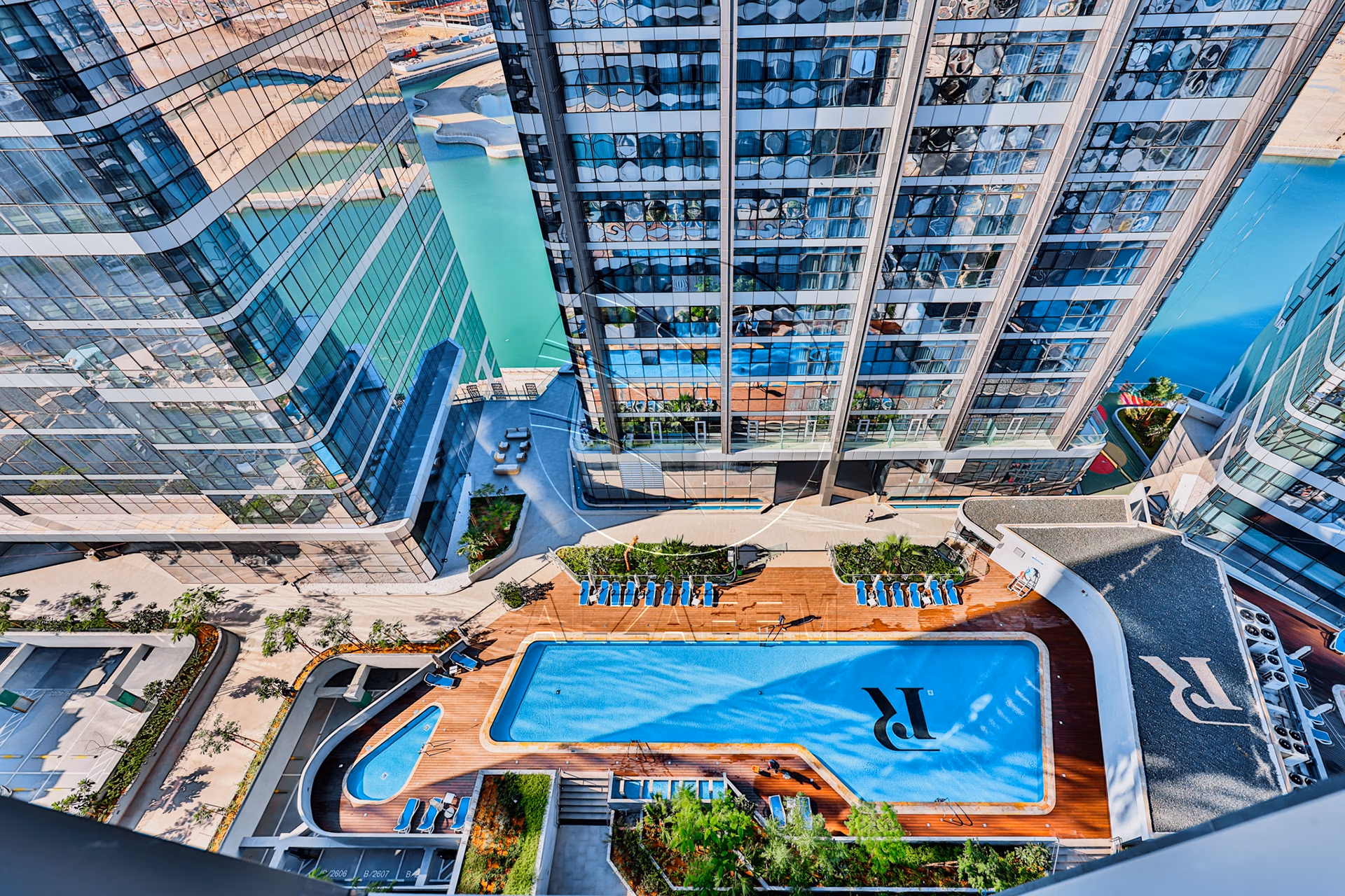 Partial Sea and Pool View | Higher Level