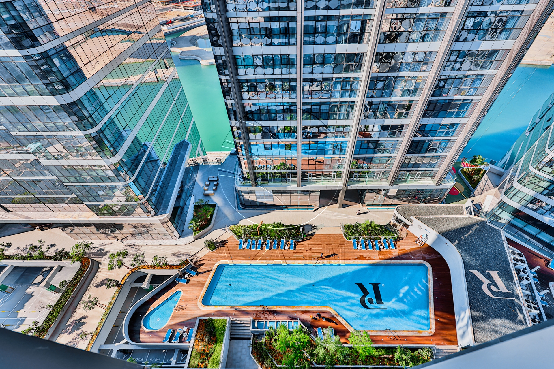 Partial Sea and Pool View | Higher Level