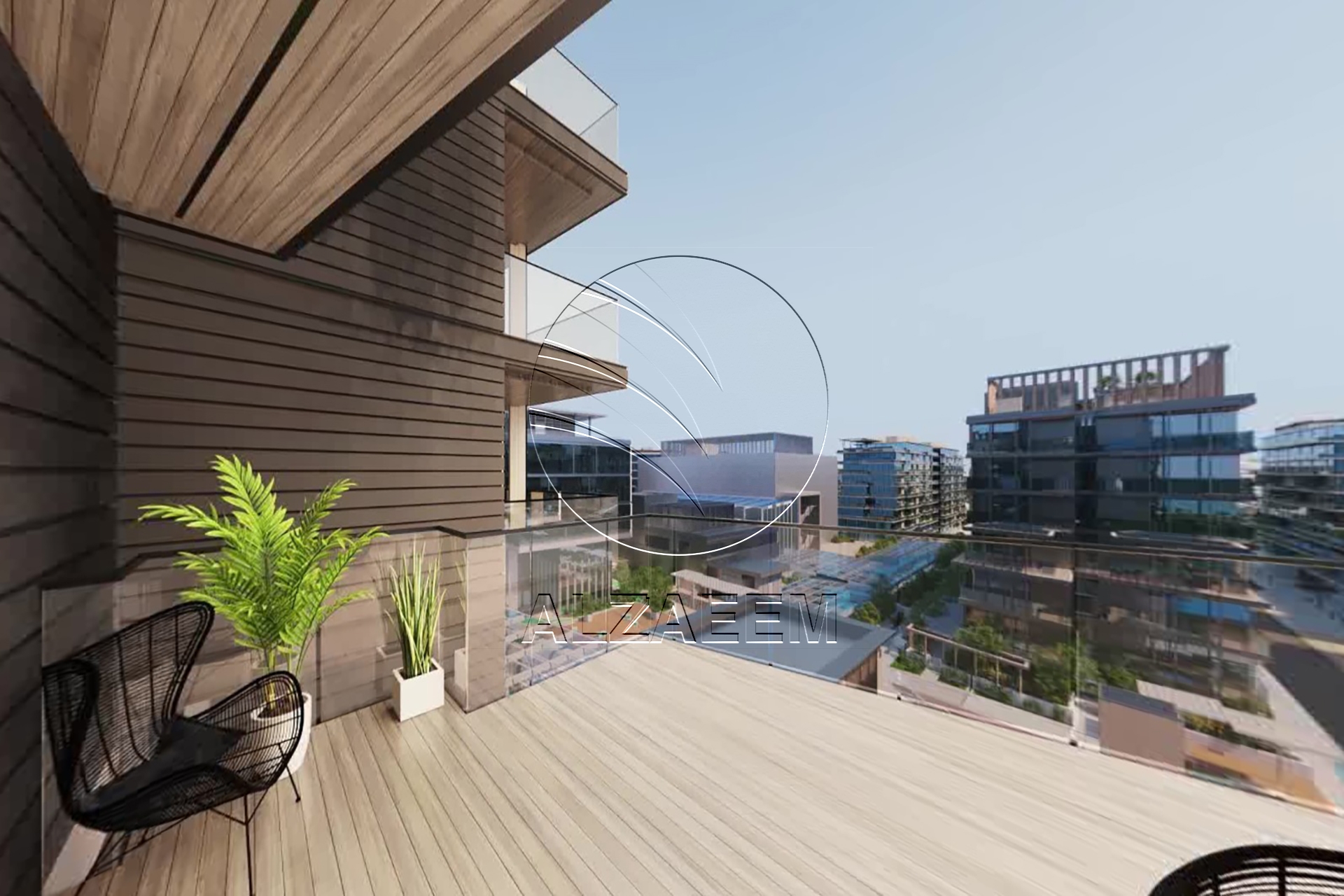 Community View | Corner Unit | Big Balcony