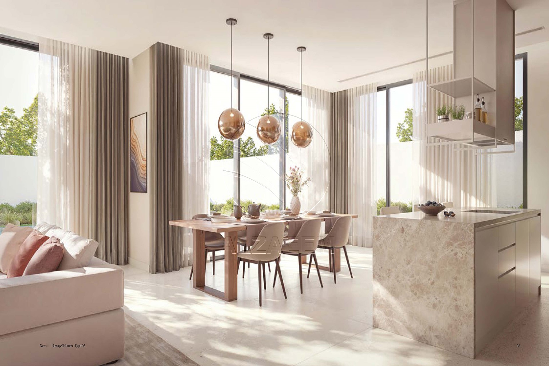 √Nawayef East l Hill Villa – Single Row √