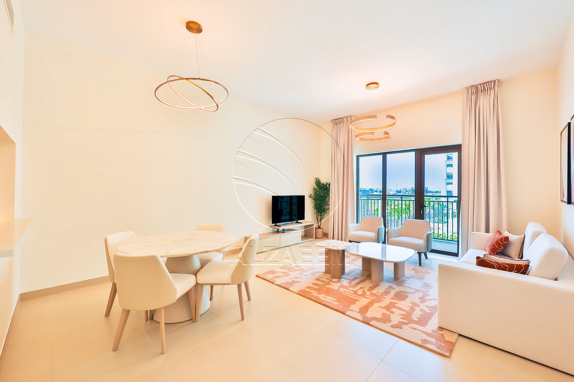 Partial Golf View | Vacant | Furnished Unit