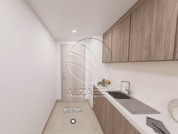 Studio mid floor + Partial Golf View and Community