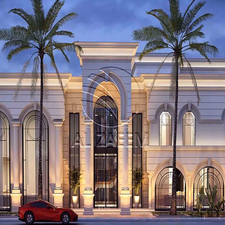 Modern Design Villa | Double Row Corner