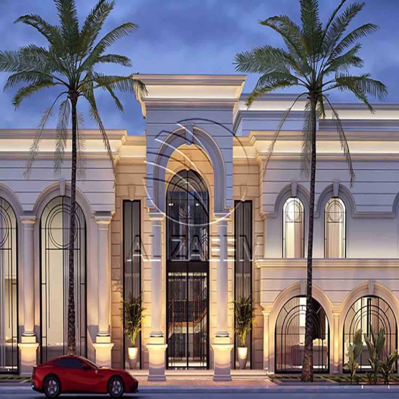 Modern Design Villa | Double Row Corner