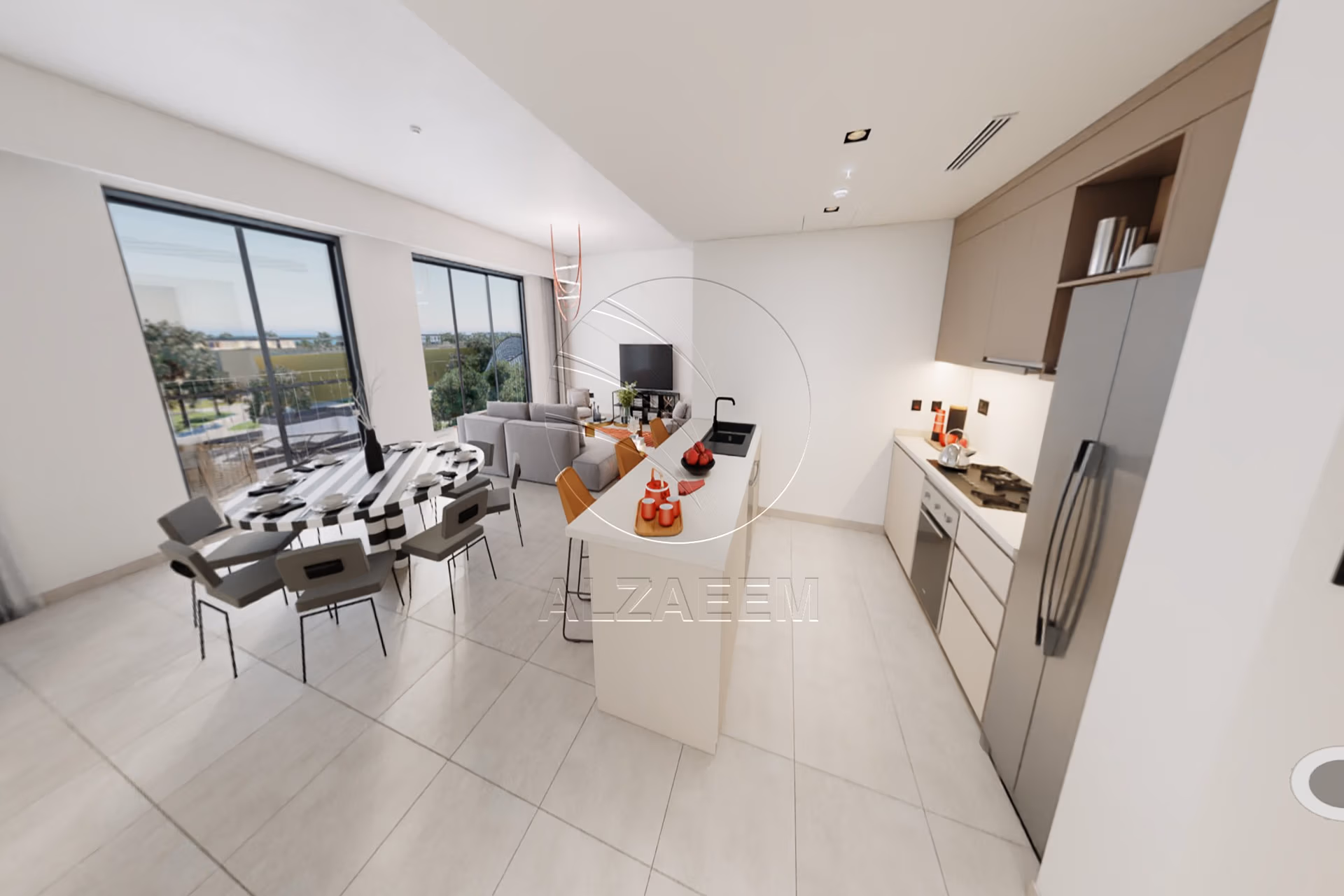 Berklee Campus View | 2BR+Study and Big Balcony