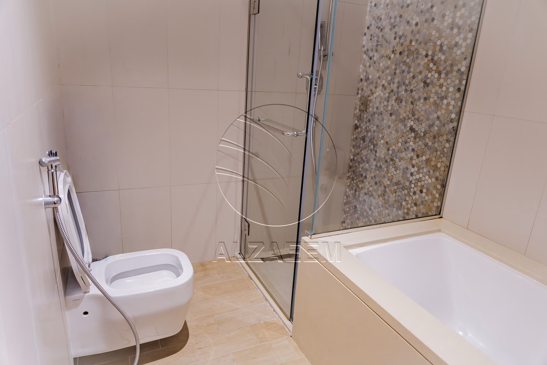 VACANT! Furnished 2BR+Maid | Partial Sea and Golf