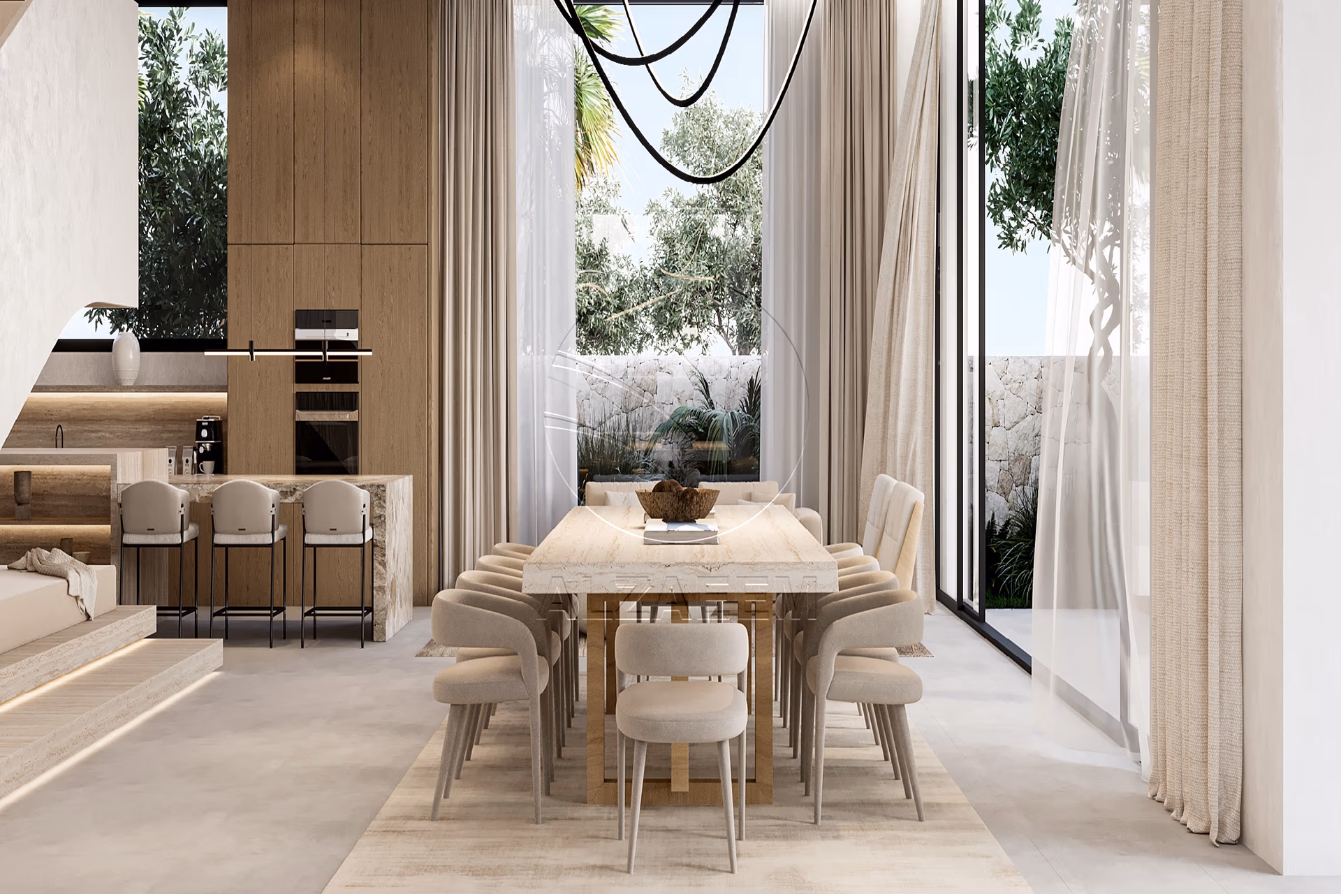 Double Row Corner | South Californian Frontage