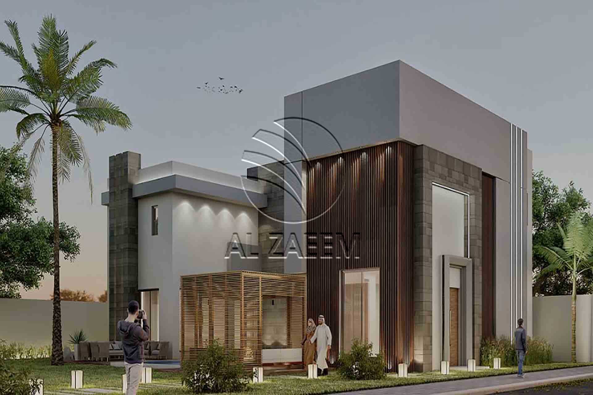 Modern Design Villa | Double Row Corner