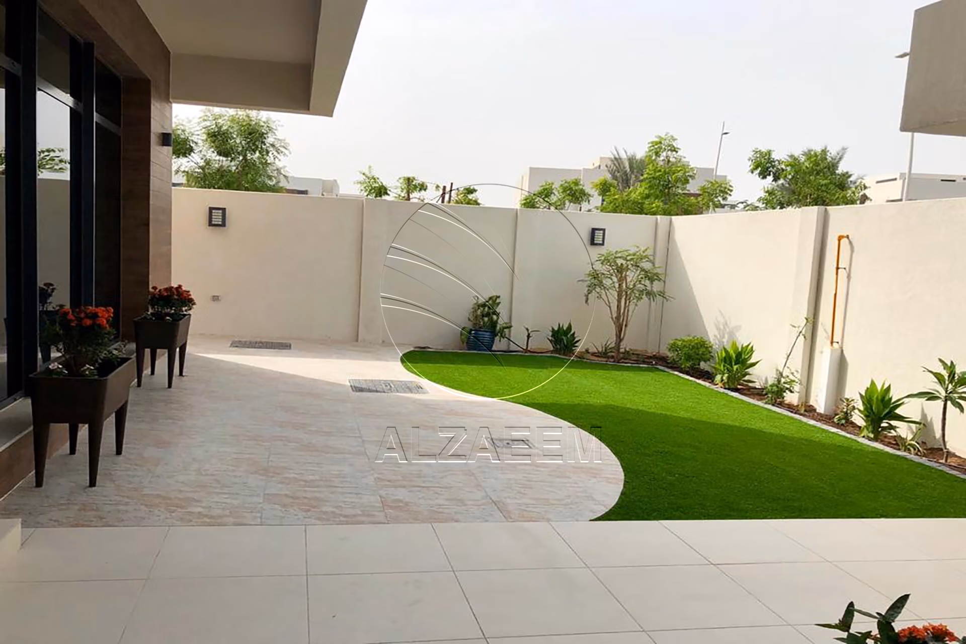 Single Row Corner | Type 1 | Landscaped Garden