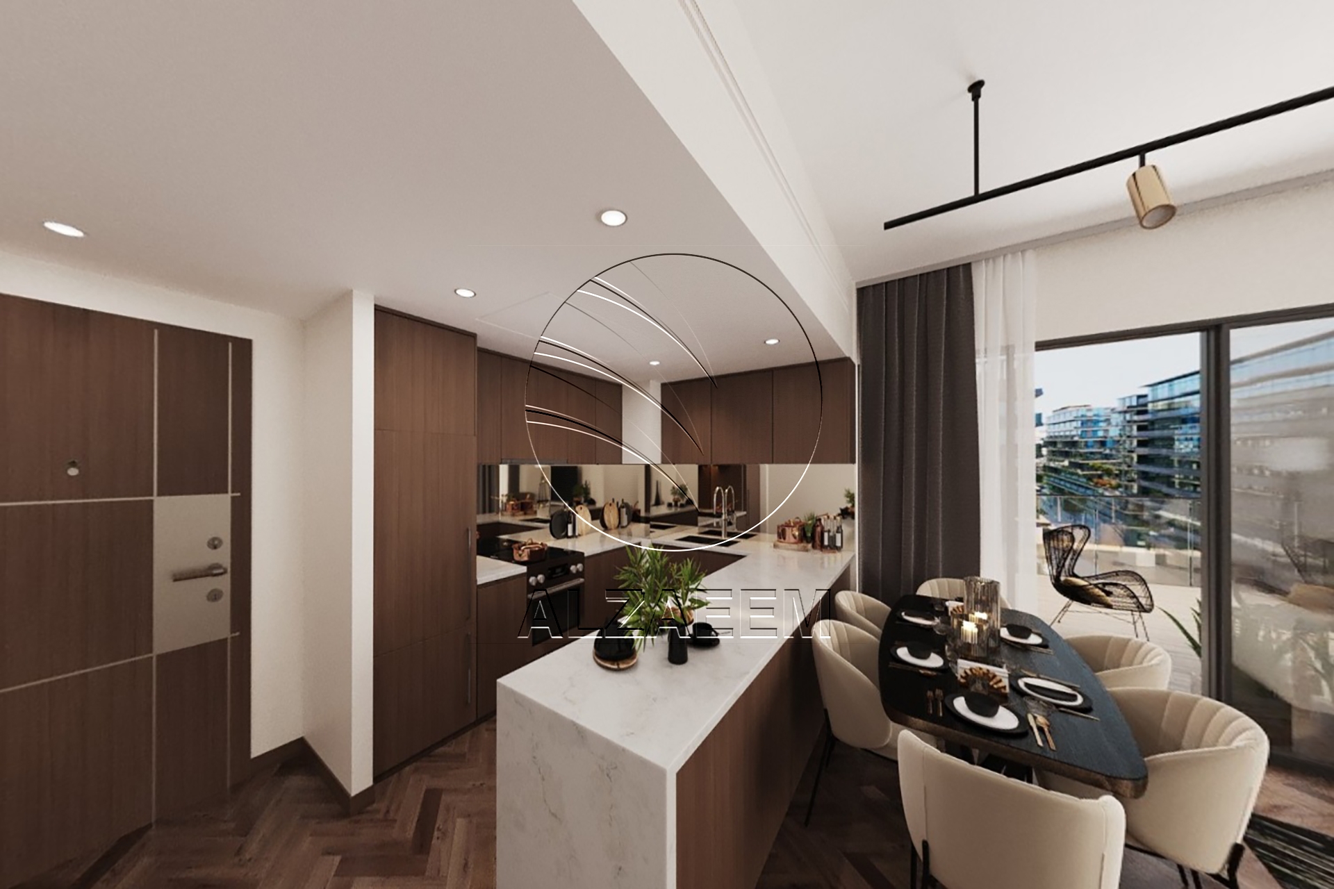 Community View | Corner Unit | Big Balcony