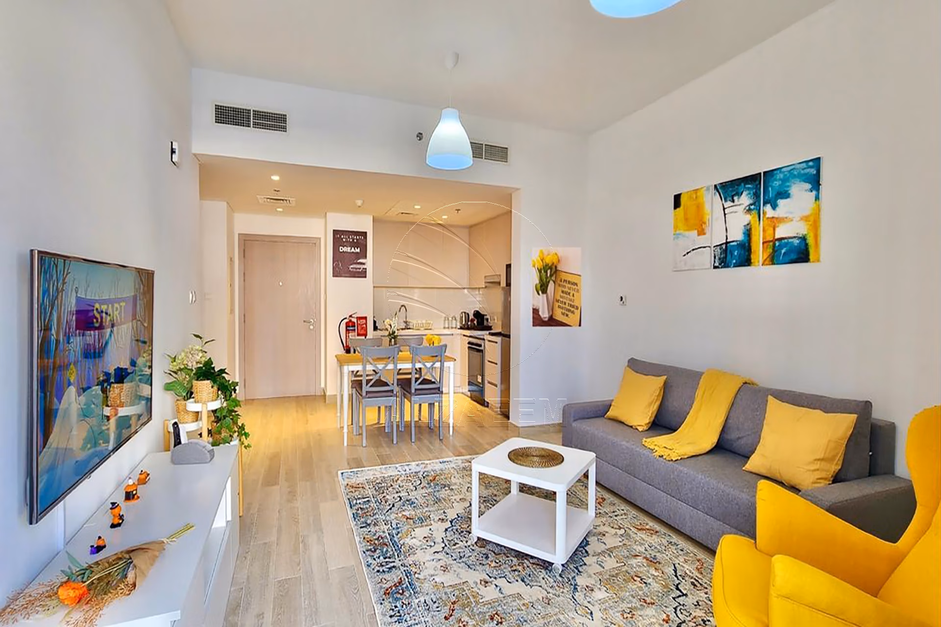 Fully Furnished | Partial Canal + Community View