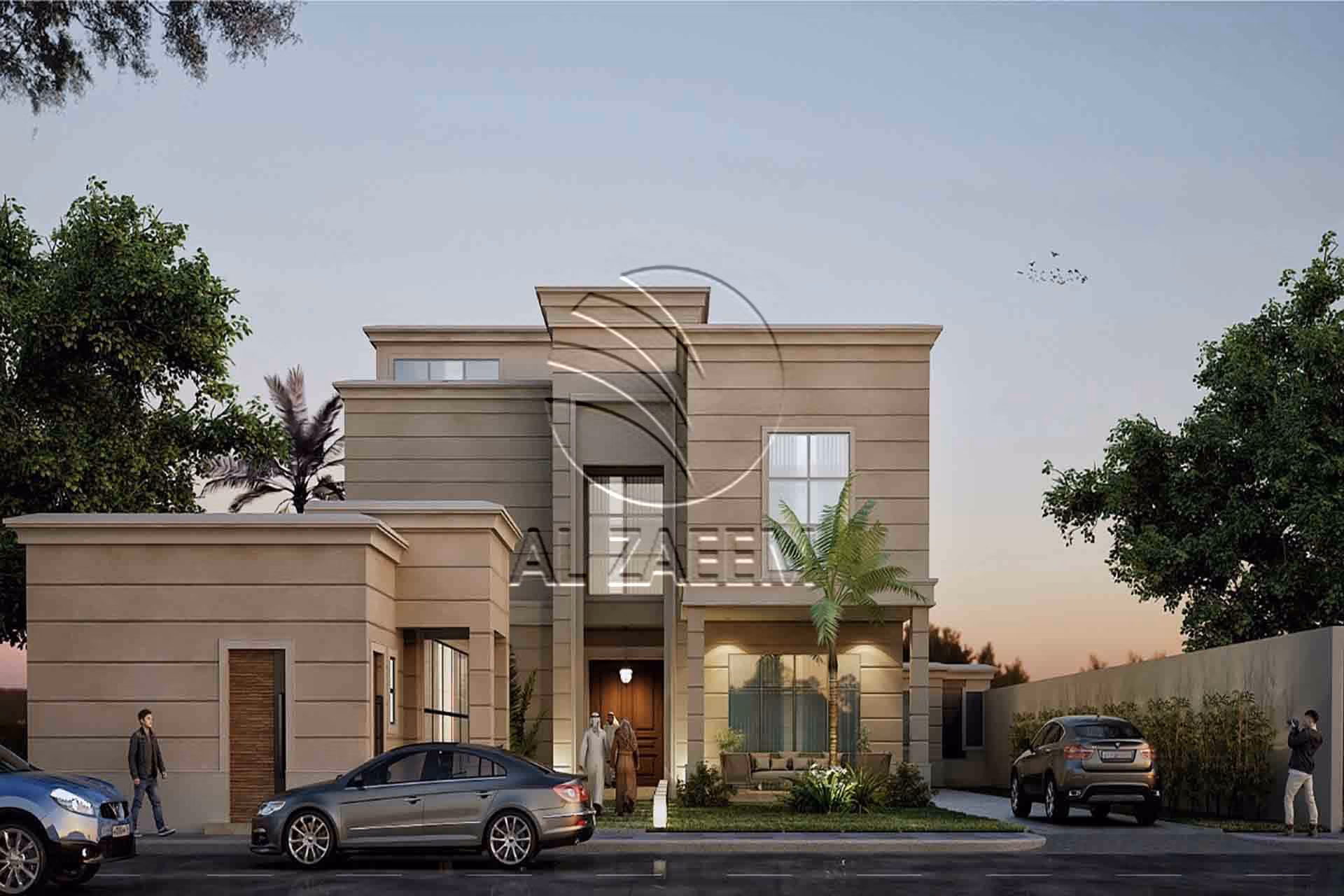 Brand New Single Row Corner 6BR Villa