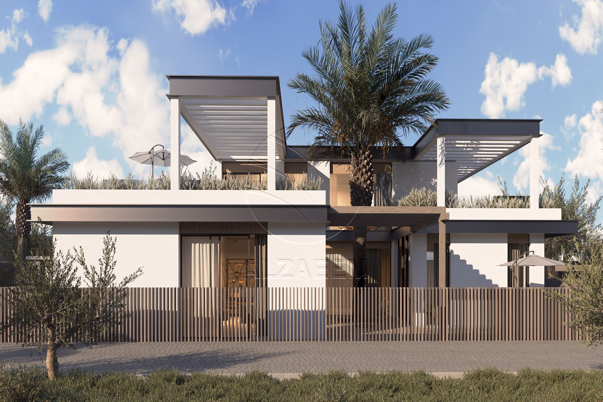 Double Row Corner | South Californian Frontage