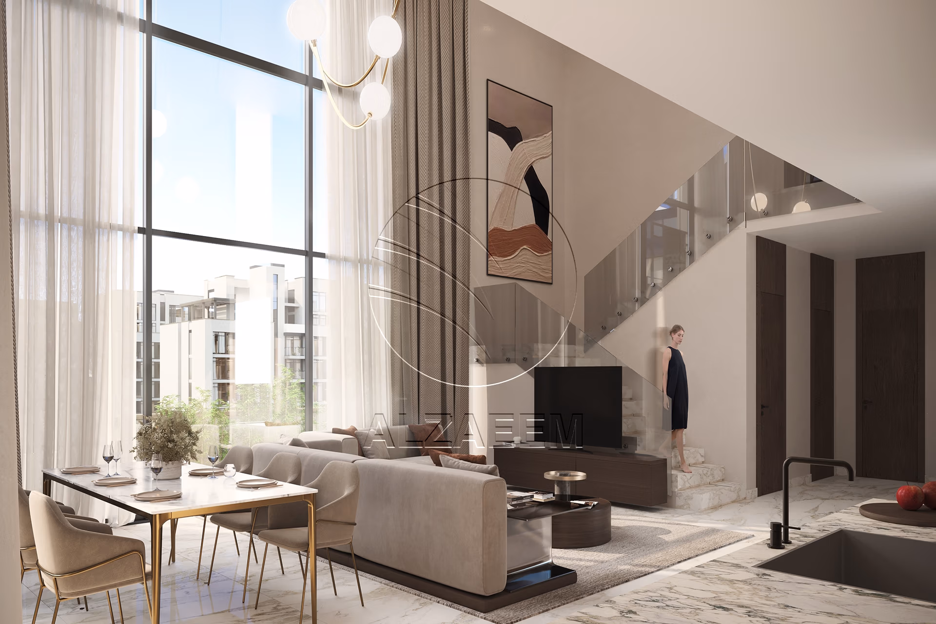 Community View | 1BR Jr with Private Terrace