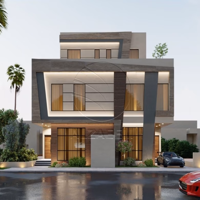 Modern Design Villa | Double Row Corner