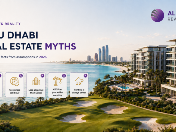 Al Zaeem Real Estate featured image about Abu Dhabi real estate myths versus reality in 2026