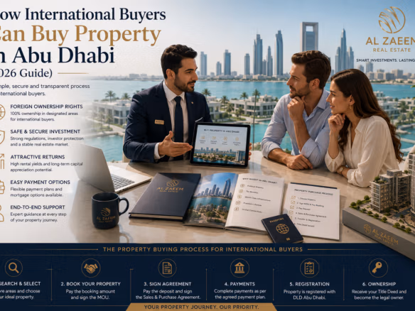 How International Buyers Can Buy Property in Abu Dhabi (2026) | Al Zaeem Real Estate