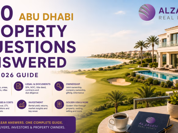 100 Abu Dhabi property questions answered for buyers and investors in 2026