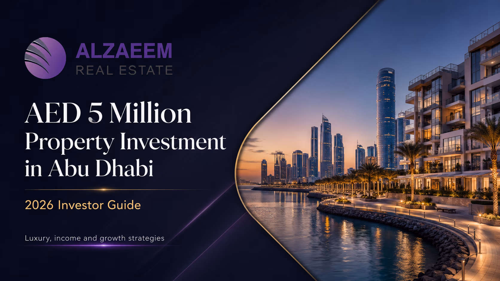 AED 5 million property investment in Abu Dhabi 2026