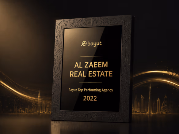 Al Zaeem Real Estate Bayut Agency of the Month March 2022