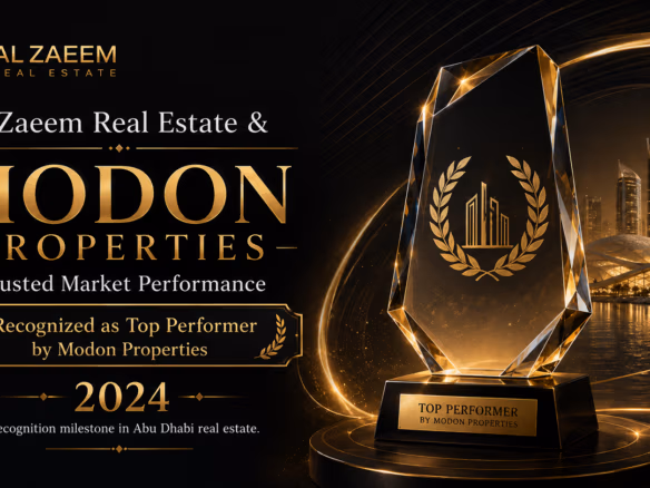Al Zaeem Real Estate recognition from Modon Properties