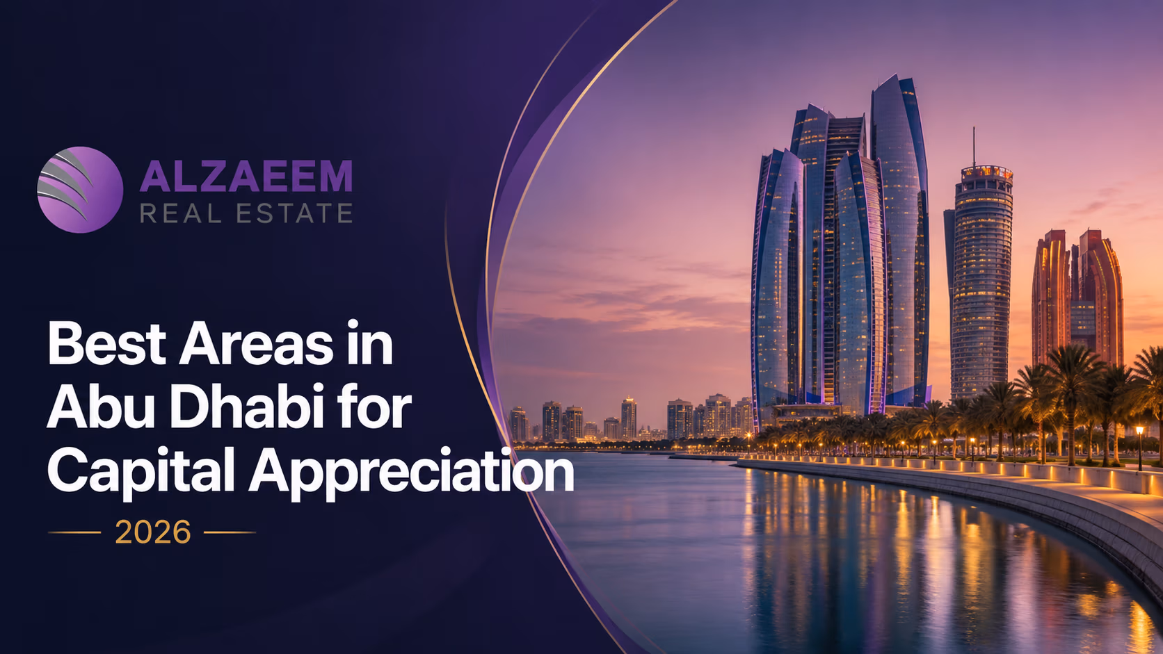 Best areas in Abu Dhabi for capital appreciation in 2026