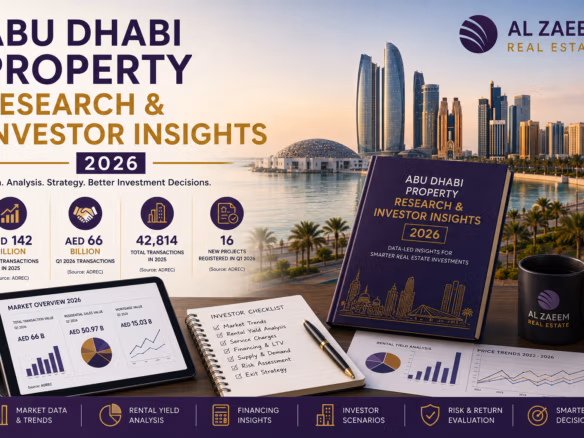 Abu Dhabi property research and investor insights for 2026