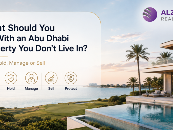 Luxury Abu Dhabi property being managed as an investment while the owner lives elsewhere